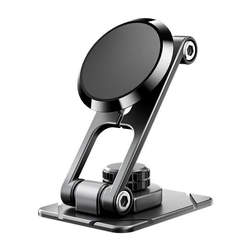 Invisible Magnetic Car Phone Mount 360 Degree Rotating Monitor Expansion Support Aluminum Alloy Portable for Tesla Model 3/Y/X/S