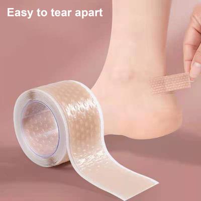 Invisible Heel Anti-Wear Stickers Soft Self Adhesive Pads Friction Protection Prevent Blisters Redness Swelling for High Heels Sneakers Sandals