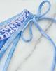 2024 Retro Denim Bikini: European & American Style Backless Split Swimsuit for Women