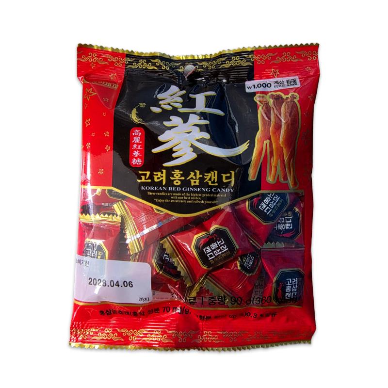 Dong-A Korea Red Ginseng Candy 90g (3 Options) # 90g x 1pcs