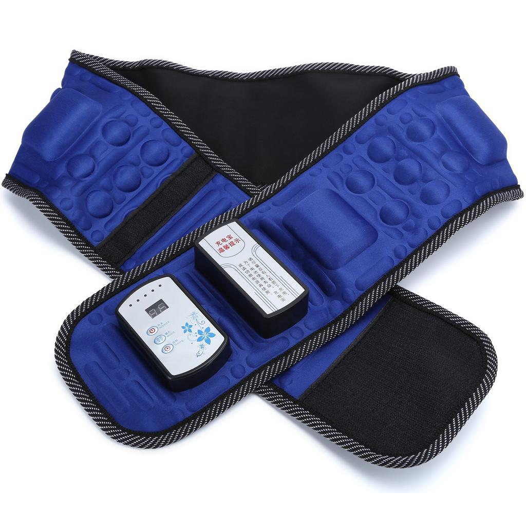 Wireless Charging Waist Massager Lumbar Vibration with Heating Waist Supporter