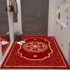 European Style Entrance Door Mat Bedroom Door Anti Slip and Absorbent Bathroom Floor Mat Bathroom Door Mat
