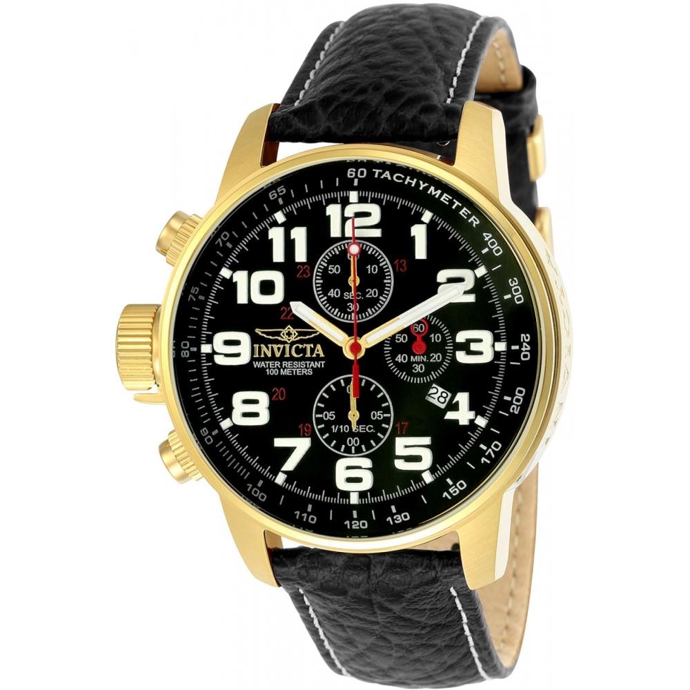 

[Invicta] Force Chronograph 3330 Men s Officially Imported Black
