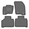 Veloursgraphit-Autofußmatten für: Ford S-MAX MK2 Minivan (2015-)