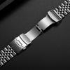18mm 20mm 22mm 23mm24mm Solid Stainless Steel Strap Straight End for Jubilee SKX007 009 Bracelet for Men Women Watch Accessories