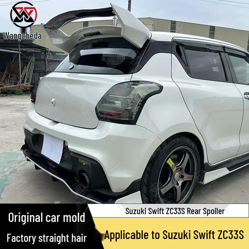 Double Layer Carbon Fiber Roof Spoiler for Suzuki Swift ZC33S