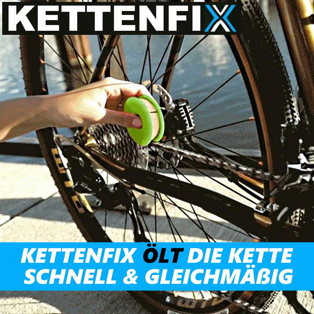 KETTENFIX Fahrradkettenöler Kettenschmierer Kettenreiniger Fahrradketten Öler