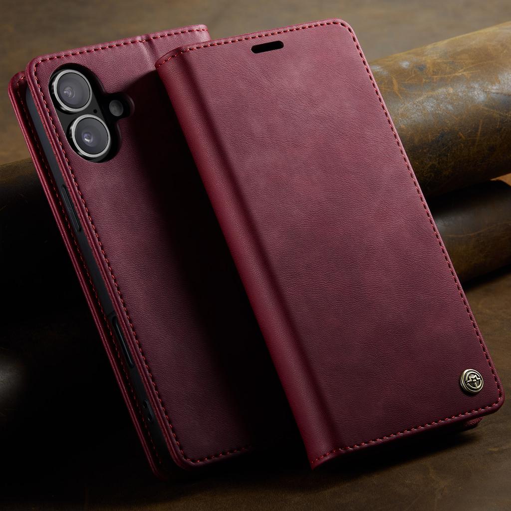 Magnetic FlipLeather Phone Case for IPhone 16 17 Pro Max Air 16E 15 Plus 14 13 12 11 Pro Max X XS XR SE Stand Wallet Card Cover