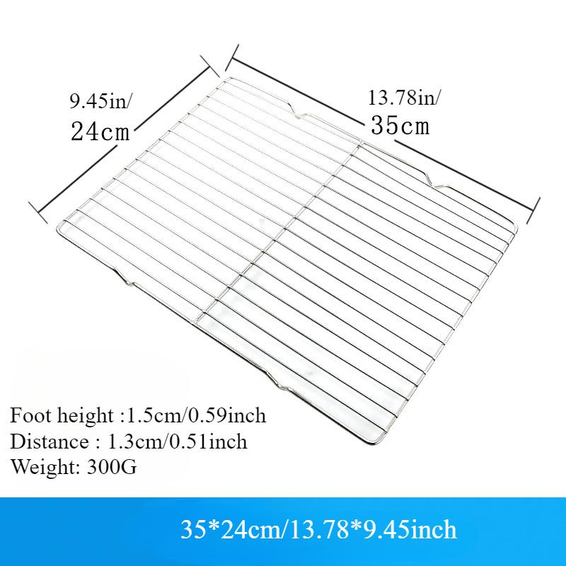 

1pc, Stainless Steel Outdoor Barbecue Grill, Water Filter Rack, Bread Cooling Net, Oil Filter Net, Barbecue Net. Bbq Accessories