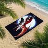 1pc D-Devil May Cry Dante Demon Hunter Microfiber Beach Towel Quick Dry Super Absorbent Sand Free Soft Oversized Bath Towels