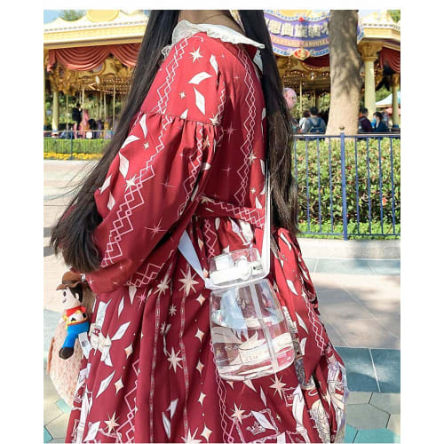 Cute, Large Water Bottle with Strap, Portable, Stylish, and Drop-Resistant, Clear Plastic, Lightweight, 1300ml, Creative Gift for Outdoors