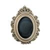 Vintage Photo Frame Refrigerator Magnet DIY Oval Picture Holder Decorative Fridge Magnet Home Kitchen Office Whiteboard Decor