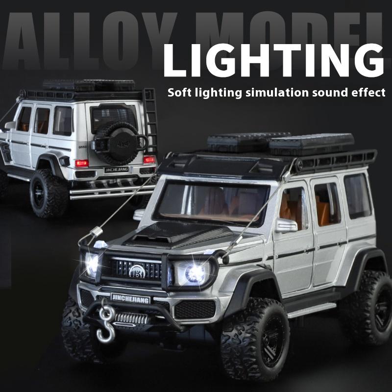 1:32 Mercedes Benz G550 Modificado 4x4 Off Road SUV Metal Liga Fundido Modelo de Carro Brinquedo Infantil Presentes de Aniversário Para Namorado