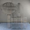 Stainless Steel Round Fish Grilling Basket