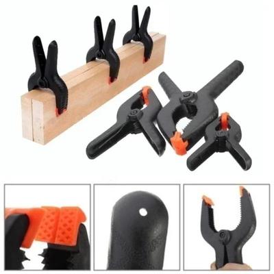 4 Pack Plastic Nylon Spring Clip 65mm Phone Tablet LCD Digitizer Screen Fastening Clip Non-slip Handle Repair Tools