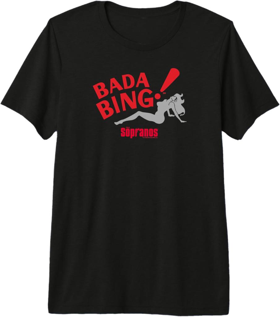 Die Sopranos Bada Bing! Premium Tri-Blend T-Shirt für Erwachsene