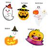 50Pcs Halloween Candy Box Lollipop Packing Card Pumpkin Ghost Card For Diy Halloween Party Decoration Favors Halloween 2024