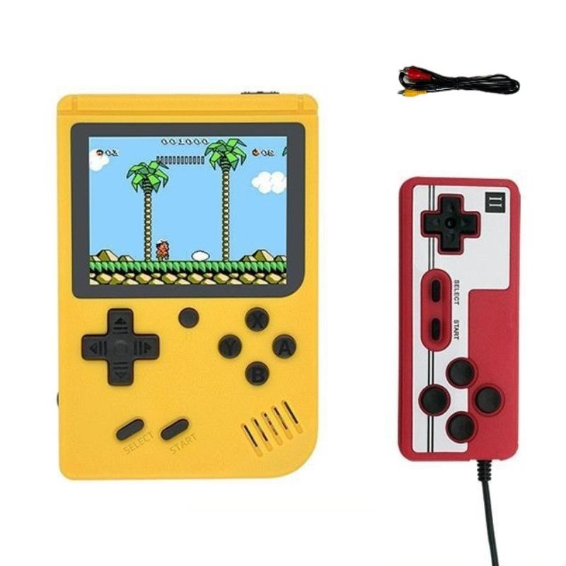 500 In One Classic Game Console, Mini Handheld Console, Children's Student Toy, Macaron Handheld Game Console