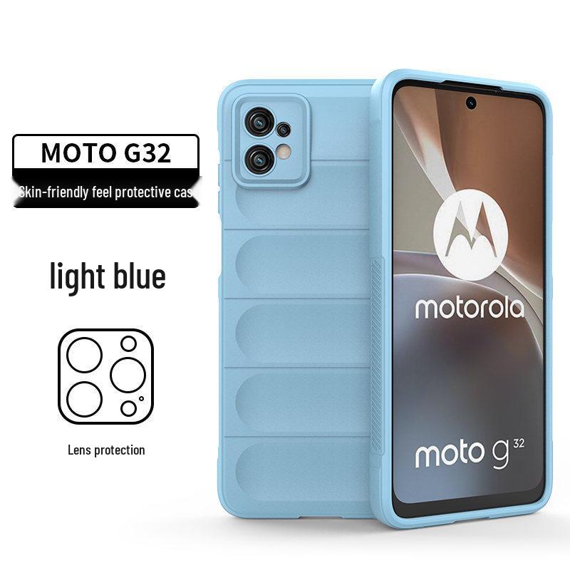 Motorola G32 Silicone Anti-Slip Protective Case, Phantom Shield, Drop-Resistant for G86