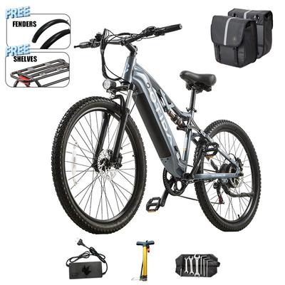 BURCHDA HT27 1500W 27,5-Zoll elektrisches Citybike, 90 km, 48V 20Ah Lithium-Akku, All-Terrain-Elektrofahrrad für Erwachsene