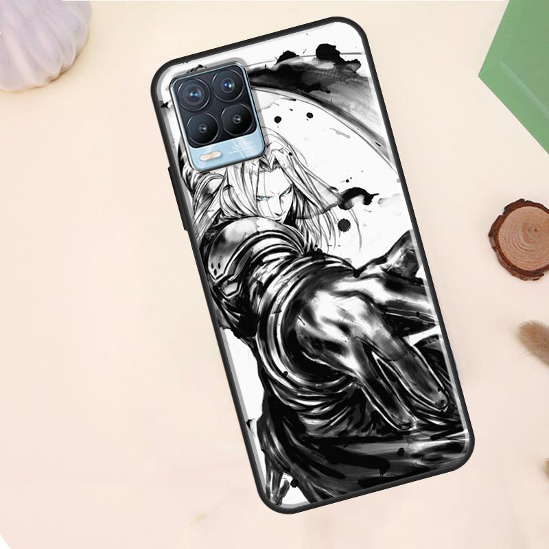 Final Fantasy Sephiroth Case For Realme C63 C61 C65 C67 C75 C55 C51 C53 C35 C71 11 12 13 14 15 Pro Plus GT6 GT7 Pro
