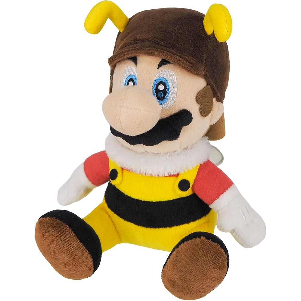 Sanei Boeki (Sanei Boeki) Super Mario Galaxy Hachimario (S) W12.5 x D14.5 x H18.5 cm plush toy SMG01