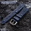 Luxus 9mm FKM-Kautschukband Schweizer Stil Schnellverschluss Konvexes Ende Taucherband