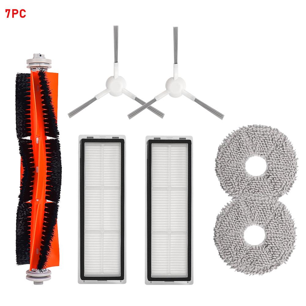 For Xiaomi S10+ S10 Plus B105 S20+ S20 Plus B108GL Robot Vacuum Cleaner Accessories Roller Side Brush Hepa Filter Mop Cloths