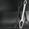 Universal Box Wrench, Small Super-hard Steel Wrench, Self-tightening Wrench, Double-ended Special-shaped Manual Wrench