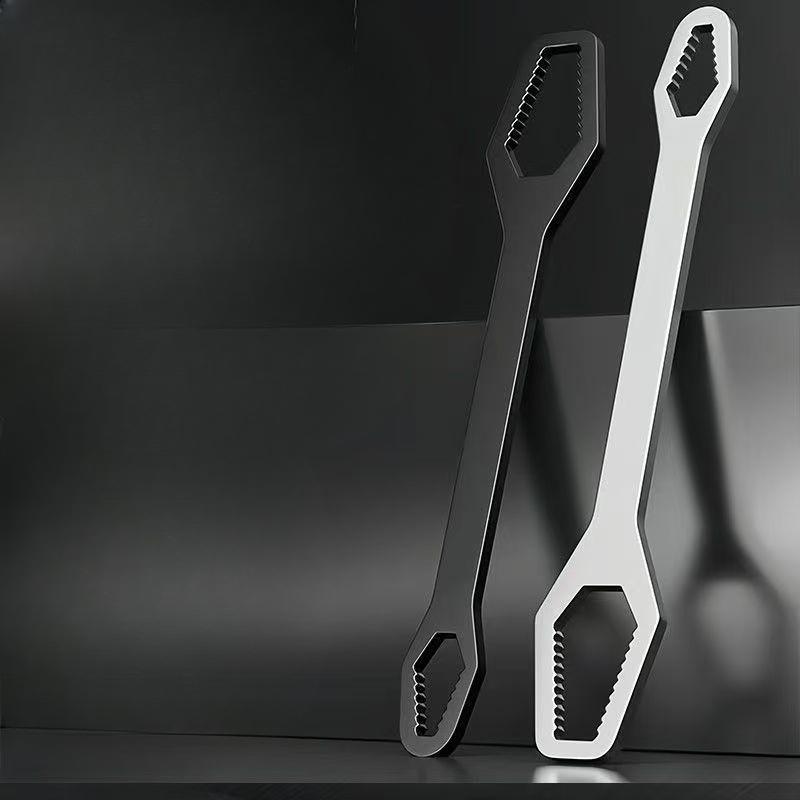 Universal Box Wrench, Small Super-hard Steel Wrench, Self-tightening Wrench, Double-ended Special-shaped Manual Wrench