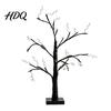 Lampade Natalizie da Tavolo Albero di Halloween Luce LED Ramo Nero Illuminato con Occhio di Fantasma Zucca Ragno USB Festival Luci da Interno Oggetti di Scena e Batteria