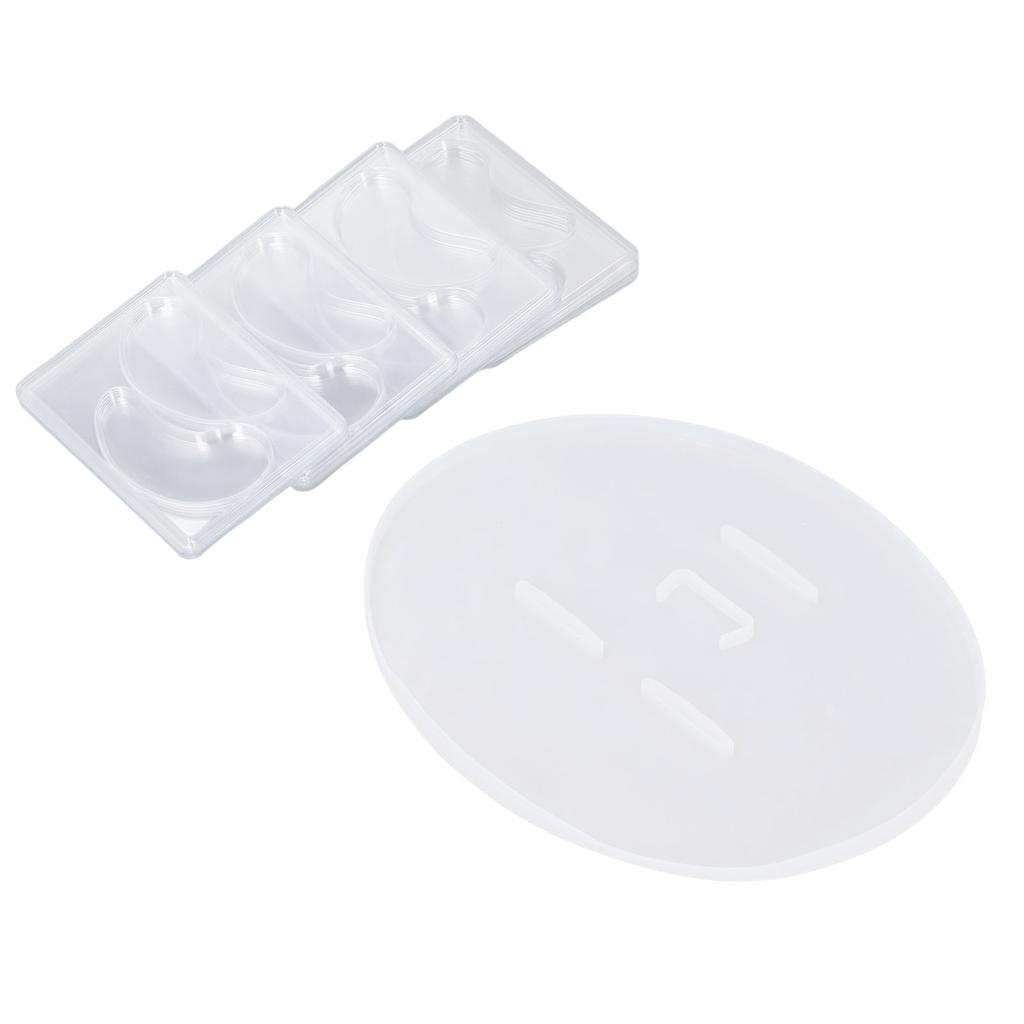 Facial Mask Mold Eye Patch Molds Silicone Reusable DIY Mask Maker Tools for Salon Home Use