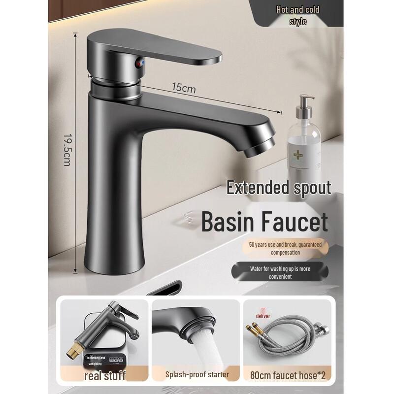 TLXT Hot & Cold Basin Faucet