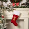Christmas Home Decoration Red Premium Canary Letter Socks Festive Creative DIY Room Xmas Tree Decoration Christmas Gift Socks