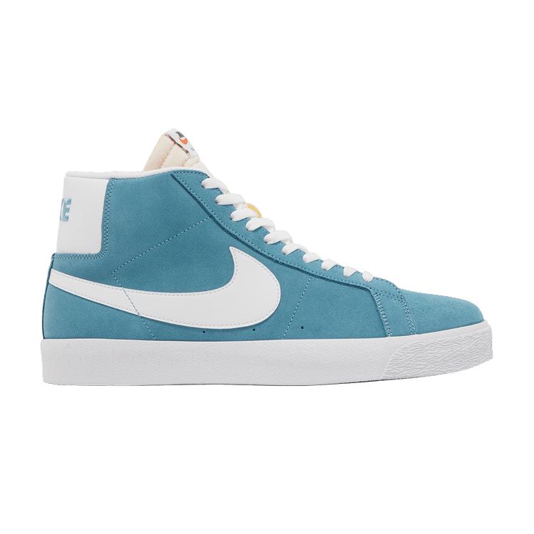 

Кроссовки унисекс Nike Zoom Blazer Mid SB Cerulean Сине-Белые 864349-404