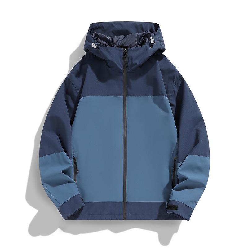 Shock Jacket Men and Women Same Style Spring and Autumn Trendy Windproof Waterproof Hooded Loose Couple Jacket Men