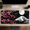 Sakura Tower Fuji Mouse Pad Large Computer Office Gaming Desk Pads 400x900mm Rubber Carpet Mousepad Antislip Gamer Keyboard Mat