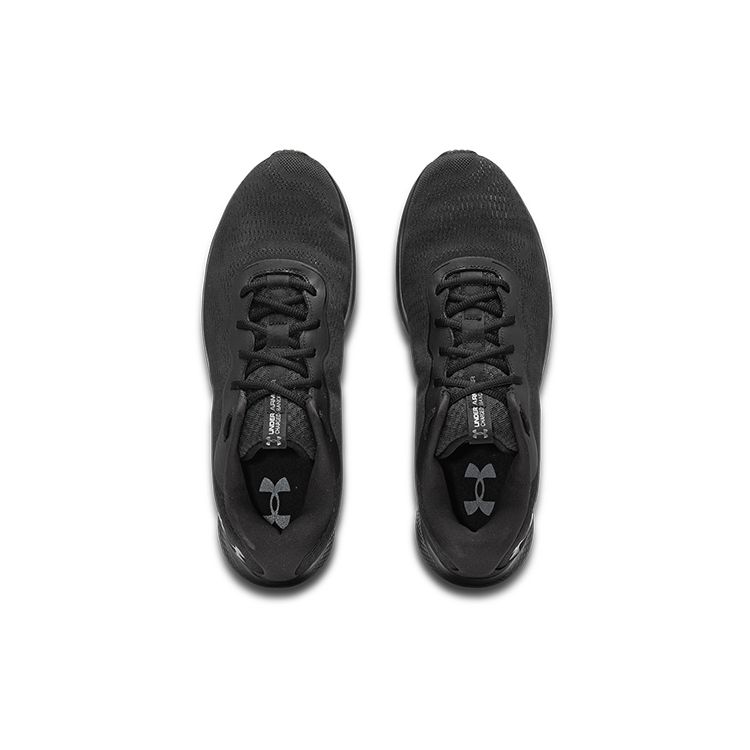 Under Armour Charged Bandit 7 Lightweight Sports Fabric Synthetic Leather Low-Top Running Shoes Men Sneakers Black 3024184-004