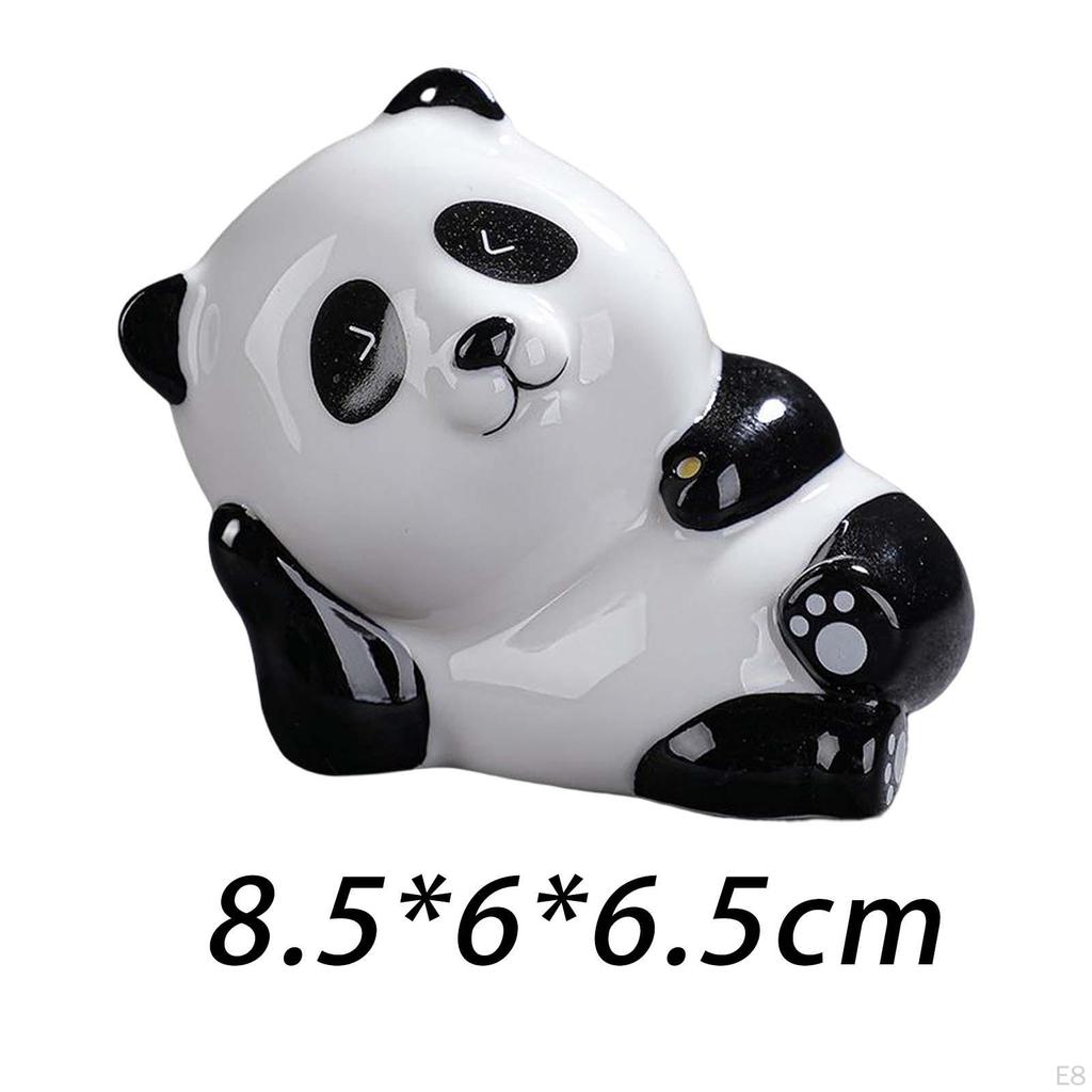 Animal Figurine Incense Burner Ceramic Porcelain Ornament Decorative Holder for Tabletop