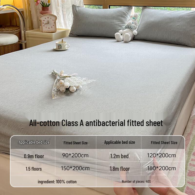 

JingJingRSA All-Cotton Fitted Sheet