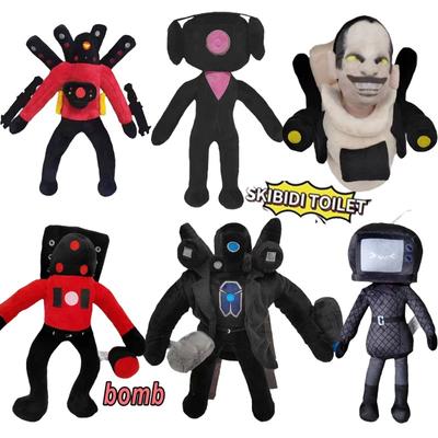 Skibidi Toilet Plush Toy Skibidi Dop Dop Yes Yes Titans Cameraman TV Man Camera Man Camcordeman Speakerman Sticker Doll