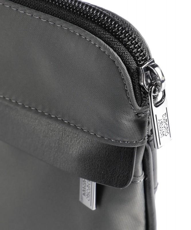 Emporio Armani Herren Umhängetasche Magnet Grau