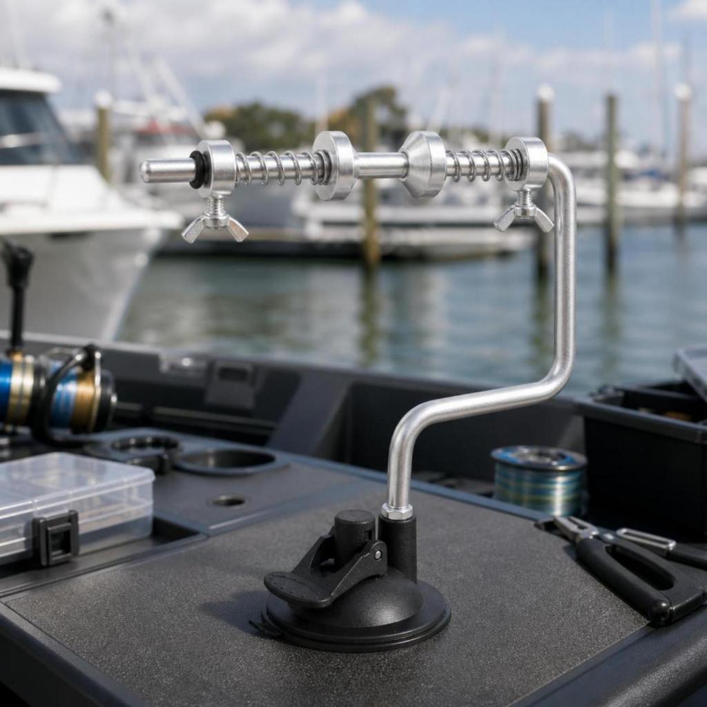 Fishing Line Winder with Suction Cup Long-Lasting for Anglers