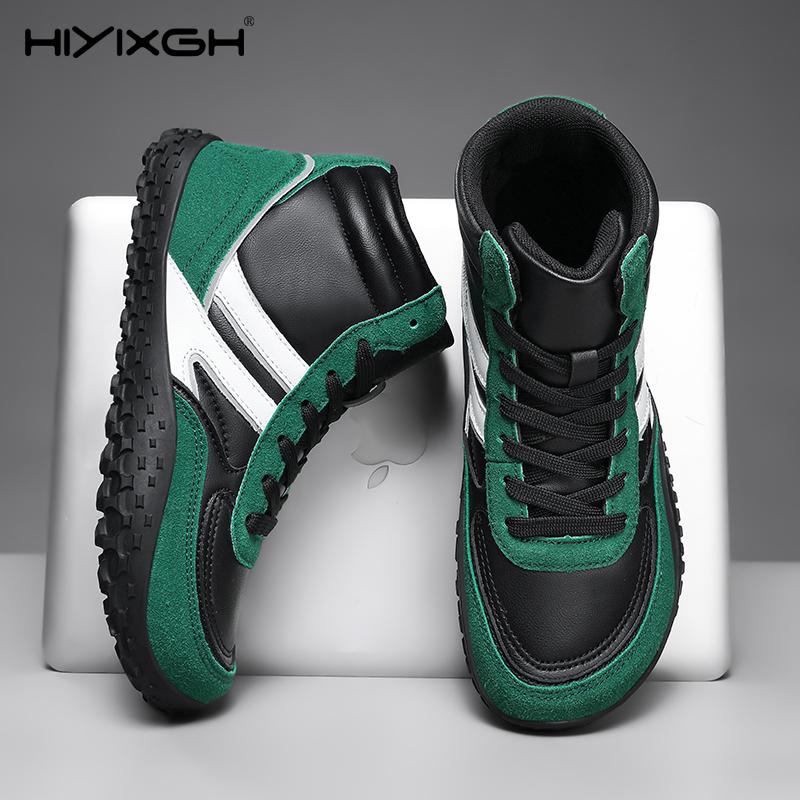 New Winter Booties Outdoor Waterproof Barefoot Boots For Men Ankle Boots Minimalist Barefoot Non-Slip Casual Sneakers Big Size