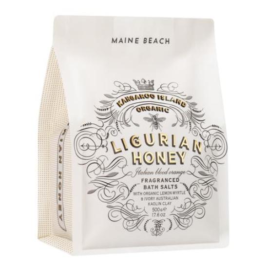 

Соль для ванны MAINE BEACH LIGURIAN HONEY Соль для ванны сменная (Пополнение) белый
