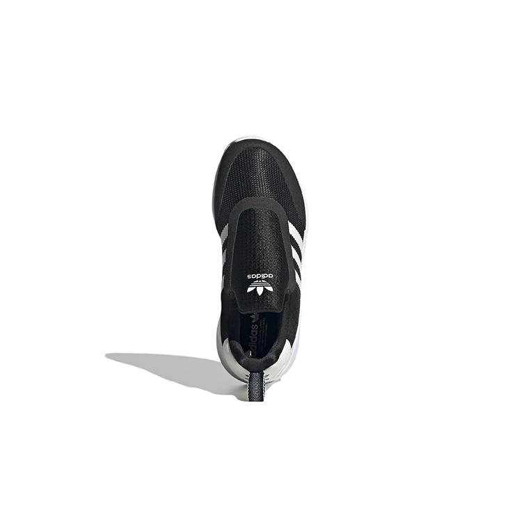 Adidas Originals ZX 360 Sports Slip Resistant Abrasion Resistant Kids Lifestyle Shoes Black Children Aged 3 7 Years Old GX3346
