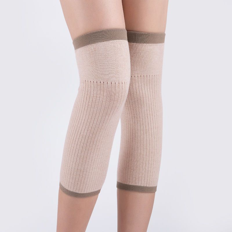 

Унисекс Тонкие Наколенники для Всех Сезонов Тепло для Суставов Пожилых Людей Защита от Холода Спорт Бесшовные M