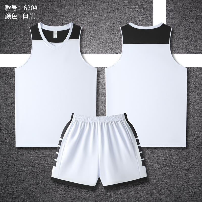 New American basketball jersey set Summer camp adult children's quick-drying jersey Game training basketball jersey