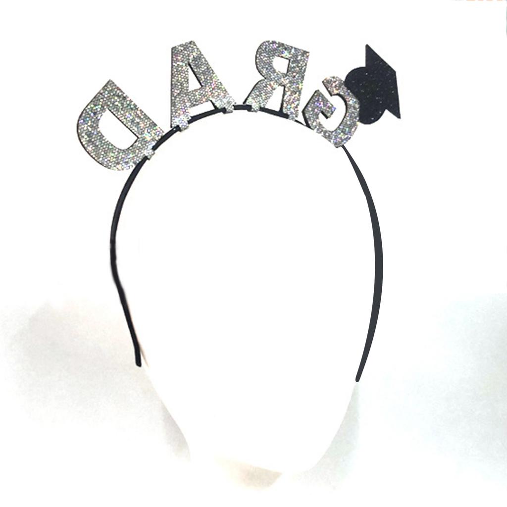 GRAD Hair Hoop for Graduation Hat for Graduation Ceremony Photo Props