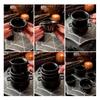 Mini Black Cauldron Halloween Witch Cauldron Pot Bucket Multi-purpose Small Candy Bowl